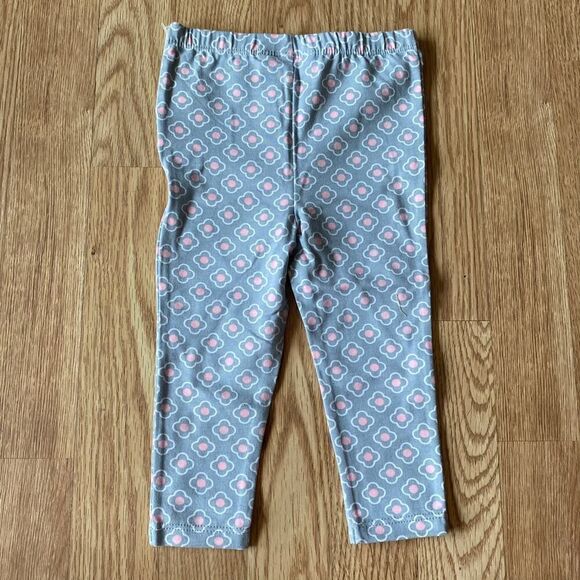 Kids Headquarters Unicorn Metallic Long Sleeve 2 Piece Set Pink Gray 18 Months - Picture 10 of 11